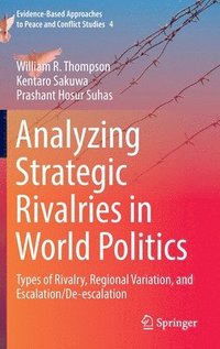 bokomslag Analyzing Strategic Rivalries in World Politics