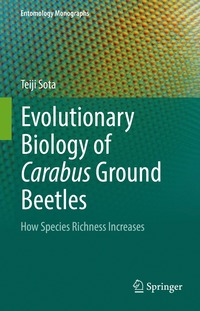 bokomslag Evolutionary Biology of Carabus Ground Beetles