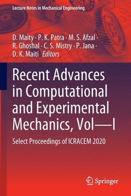 Recent Advances in Computational and Experimental Mechanics, VolI 1