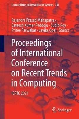 bokomslag Proceedings of International Conference on Recent Trends in Computing