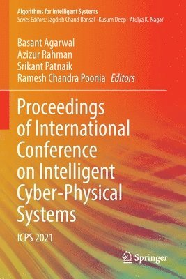 bokomslag Proceedings of International Conference on Intelligent Cyber-Physical Systems