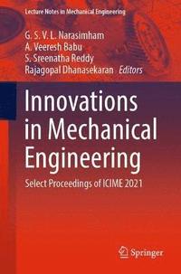 bokomslag Innovations in Mechanical Engineering