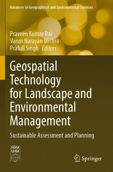 bokomslag Geospatial Technology for Landscape and Environmental Management