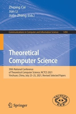 bokomslag Theoretical Computer Science