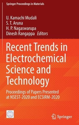 bokomslag Recent Trends in Electrochemical Science and Technology