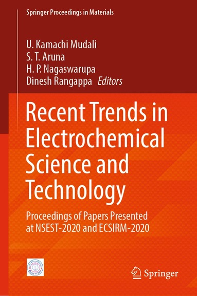 bokomslag Recent Trends in Electrochemical Science and Technology