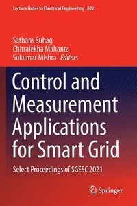 bokomslag Control and Measurement Applications for Smart Grid
