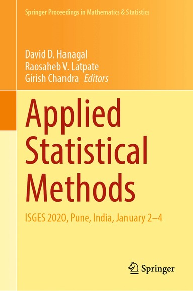 David D. Hanagal, Raosaheb V. Latpate, Girish Chandra - Applied Statistical Methods, Inbunden