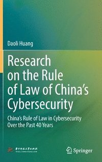 bokomslag Research on the Rule of Law of China's Cybersecurity