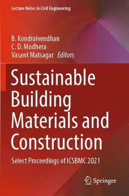 Sustainable Building Materials and Construction 1