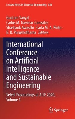 bokomslag International Conference on Artificial Intelligence and Sustainable Engineering