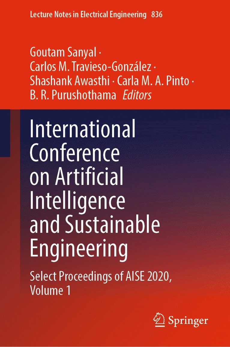 International Conference on Artificial Intelligence and Sustainable Engineering 1