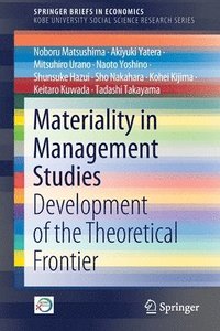 bokomslag Materiality in Management Studies