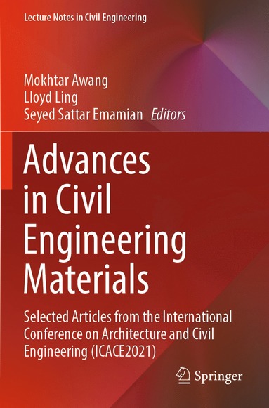 bokomslag Advances in Civil Engineering Materials