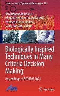 bokomslag Biologically Inspired Techniques in Many Criteria Decision Making