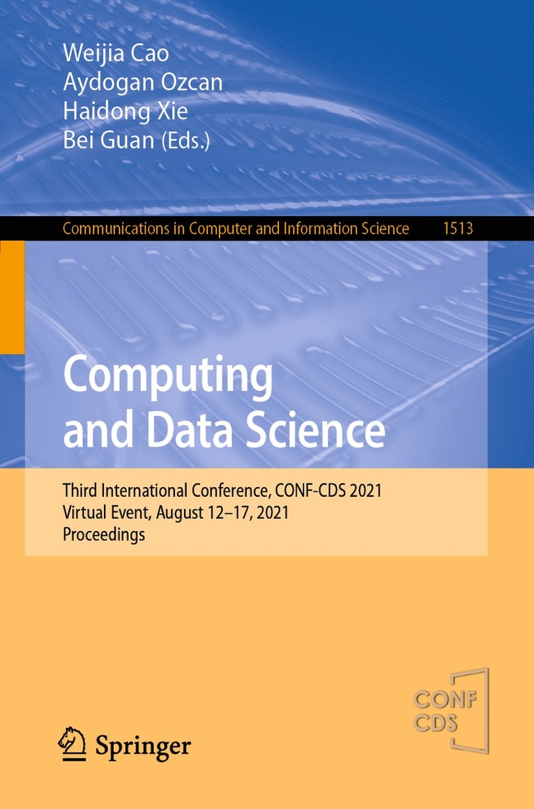 Weijia Cao, Aydogan Ozcan, Haidong Xie, Bei Guan - Computing and Data Science, Häftad