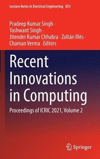 bokomslag Recent Innovations in Computing