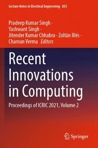 bokomslag Recent Innovations in Computing