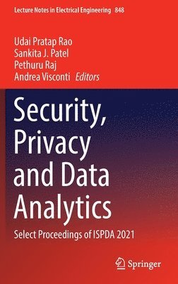 bokomslag Security, Privacy and Data Analytics