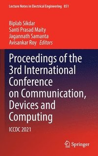 bokomslag Proceedings of the 3rd International Conference on Communication, Devices and Computing