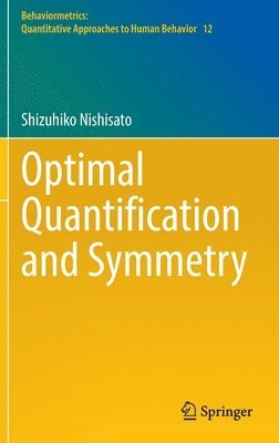 bokomslag Optimal Quantification and Symmetry