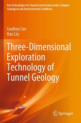 bokomslag Three-Dimensional Exploration Technology of Tunnel Geology