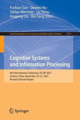 Cognitive Systems and Information Processing 1