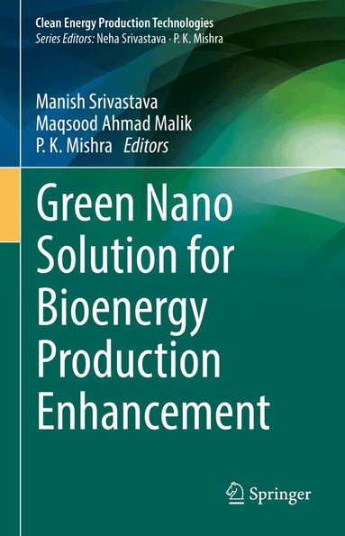 Manish Srivastava, Maqsood Ahmad Malik, P.K. Mishra - Green Nano Solution for Bioenergy Production Enhancement, Inbunden