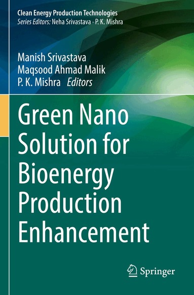 Manish Srivastava, Maqsood Ahmad Malik, P.K. Mishra - Green Nano Solution for Bioenergy Production Enhancement, Häftad