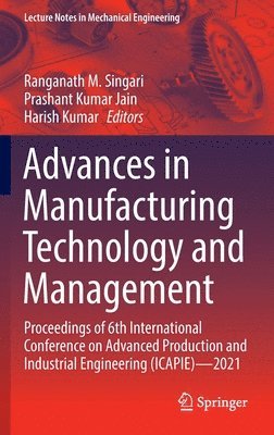 Advances in Manufacturing Technology and Management 1