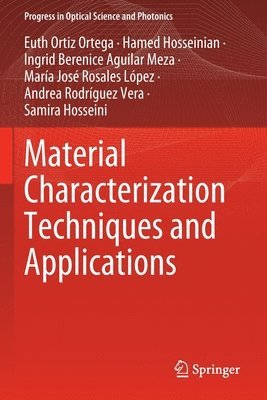 bokomslag Material Characterization Techniques and Applications