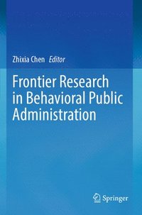 bokomslag Frontier Research in Behavioral Public Administration