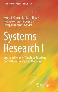 bokomslag Systems Research I