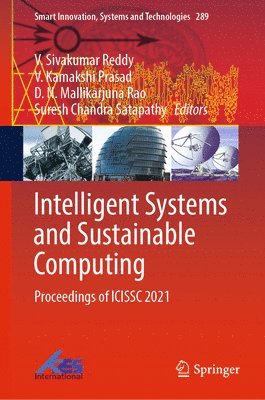 bokomslag Intelligent Systems and Sustainable Computing