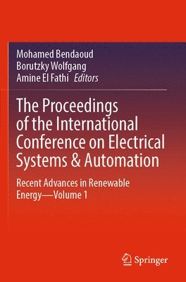 Proceedings of the International Conference on Electrical Systems & Automation
