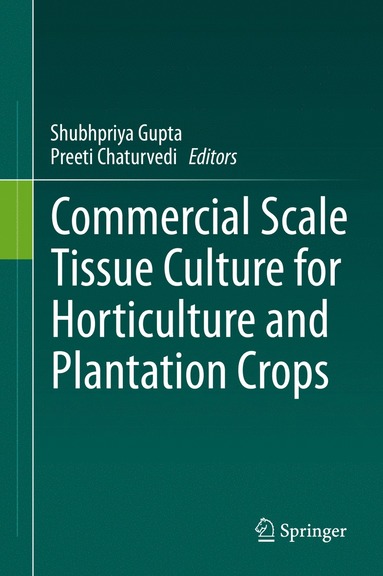 bokomslag Commercial Scale Tissue Culture for Horticulture and Plantation Crops