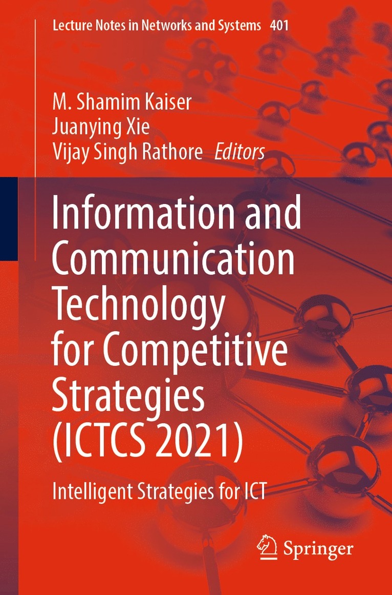 Information and Communication Technology for Competitive Strategies (ICTCS 2021) 1