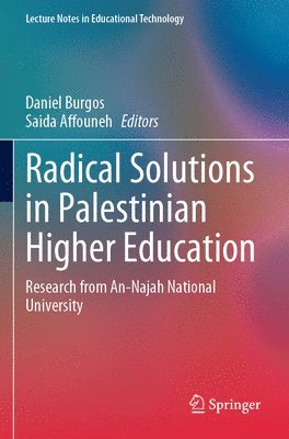 Radical Solutions in Palestinian Higher Education 1