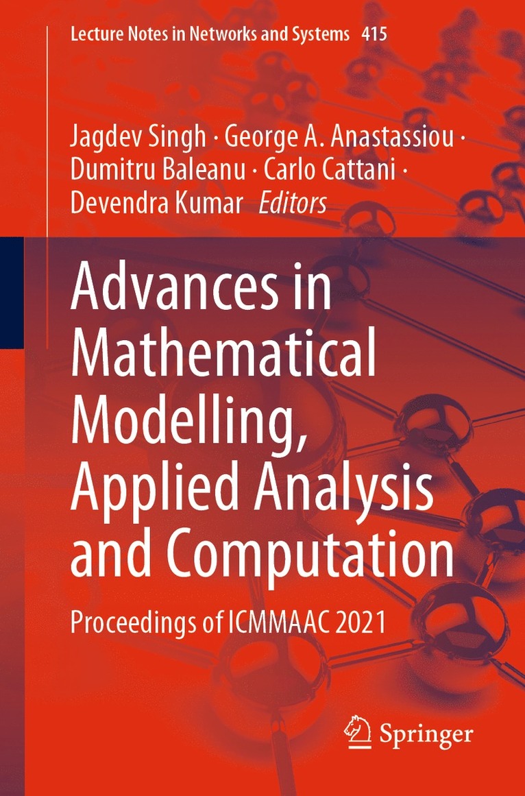 Advances in Mathematical Modelling, Applied Analysis and Computation 1