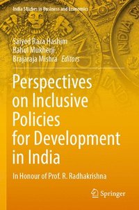 bokomslag Perspectives on Inclusive Policies for Development in India