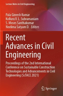 bokomslag Recent Advances in Civil Engineering