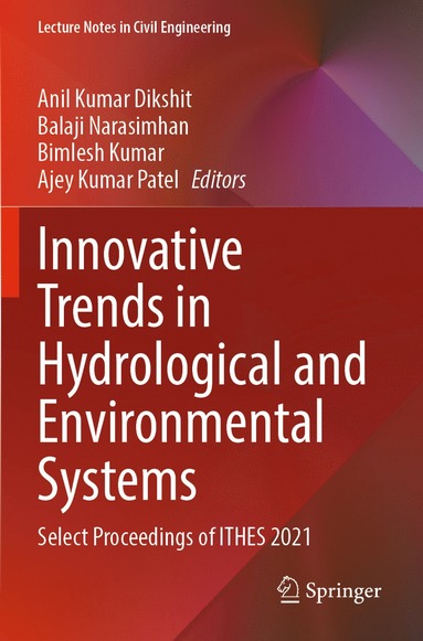 bokomslag Innovative Trends in Hydrological and Environmental Systems