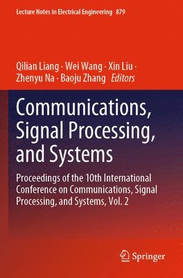 Communications, Signal Processing, and Systems 1