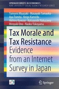 bokomslag Tax Morale and Tax Resistance