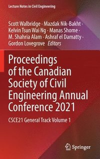 bokomslag Proceedings of the Canadian Society of Civil Engineering Annual Conference 2021