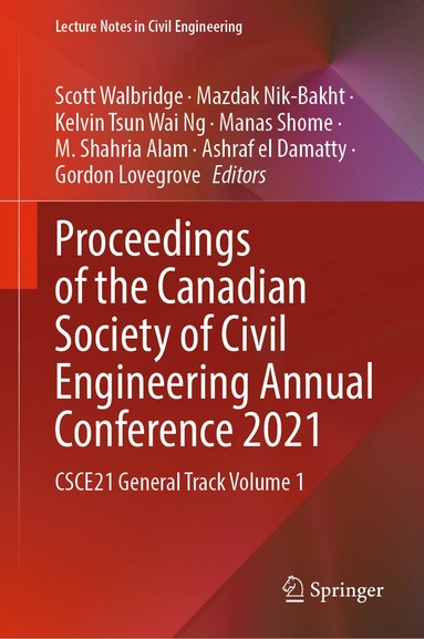 bokomslag Proceedings of the Canadian Society of Civil Engineering Annual Conference 2021