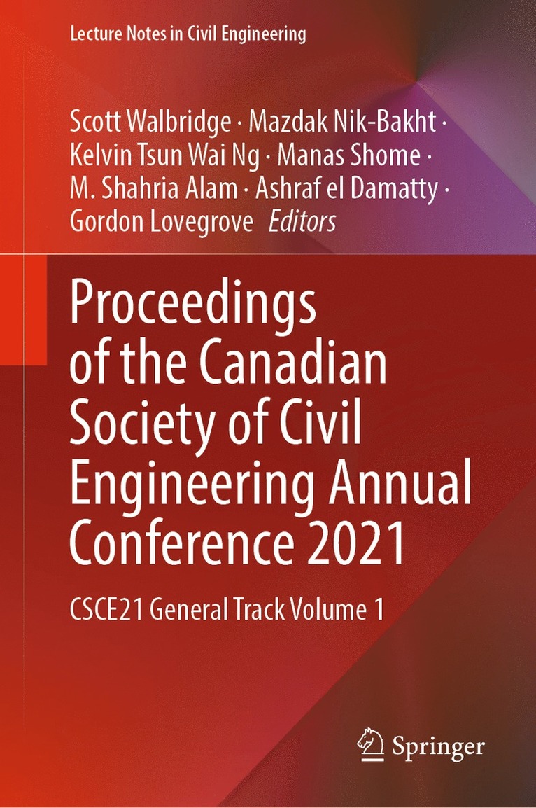 Proceedings of the Canadian Society of Civil Engineering Annual Conference 2021 1