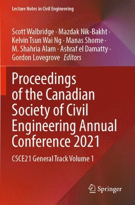 bokomslag Proceedings of the Canadian Society of Civil Engineering Annual Conference 2021