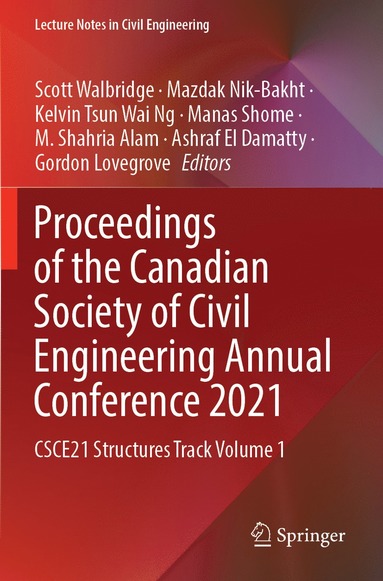 bokomslag Proceedings of the Canadian Society of Civil Engineering Annual Conference 2021