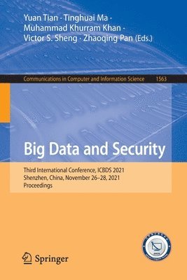 bokomslag Big Data and Security